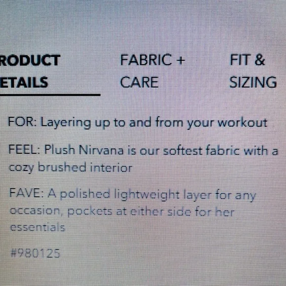 Athleta Ethereal Cocoon Wrap Lavender Size S/M - Picture 9 of 10